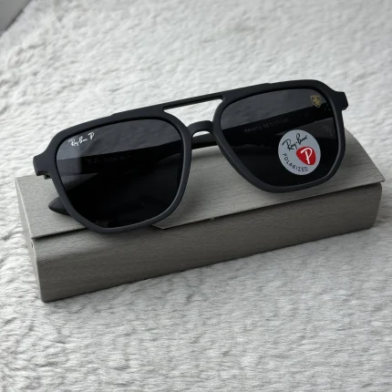 Ray Ban Inspired Mate Black Premium Sunglass