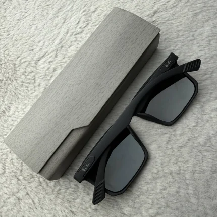 Ray Ban Inspired Mate Black Premium Sunglass