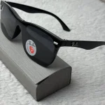 Ray Ban Inspired Polarized Black Premium Sunglass