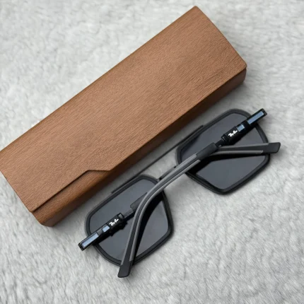 Ray Ban Inspired Black Men's Sunglass