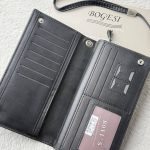 BOGESI Black Long Wallet