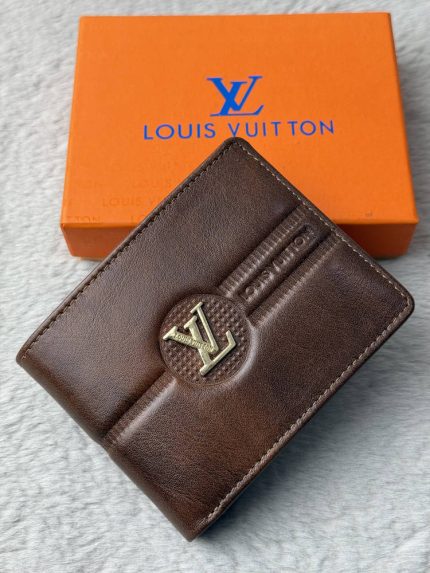Louis Vuitton(LV) Genuine Leather Brown Wallet
