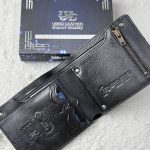 Ubaid Genuine Leather Black Wallet