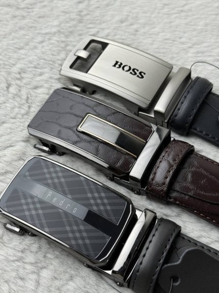 Automatic (Gear) Buckle Formal Belt in Premium Quality