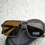 Carrera Inspired Polarized Sunglasses – Premium Brown Frame with Amber Lens