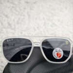 Emporio Armani Inspired Polarized Sunglasses – Premium Transparent Grey Frame