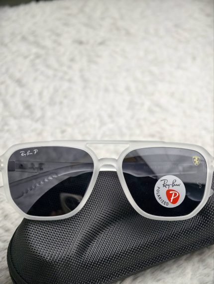 Emporio Armani Inspired Polarized Sunglasses – Premium Transparent Grey Frame