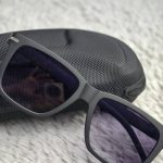 Matte Grey Square Fashion Sunglasses