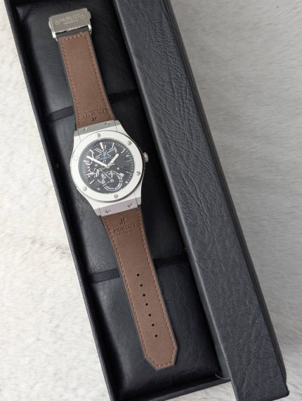 Hublot Big Bang Inspired Watch – Silver Brown Edition
