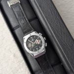 Hublot Big Bang Inspired Chronograph Automatic Watch – Silver Black Edition (Copy)