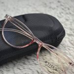 Transparent Square Frame Eyewear