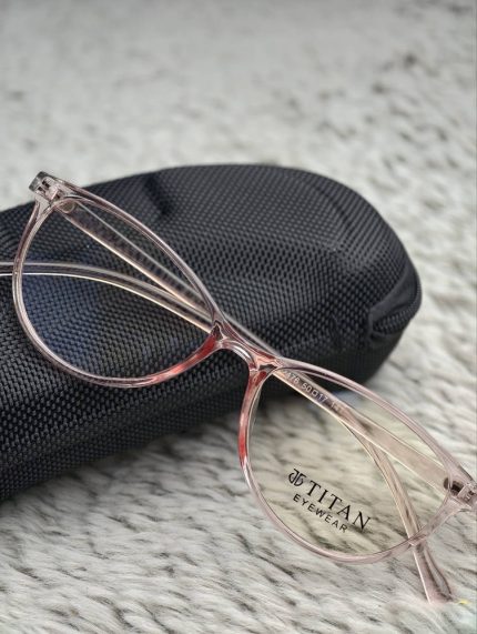 Transparent Square Frame Eyewear