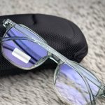 Transparent Square Frame Eyewear