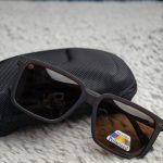 Classic Brown Polarized Square Sunglasses