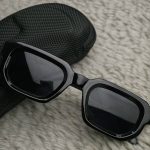 Premium Black Rectangle Frame Sunglasses
