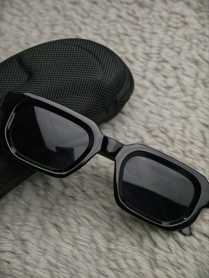 Premium Black Rectangle Frame Sunglasses