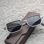 MARC JACOBS Silver Geometric Sunglasses