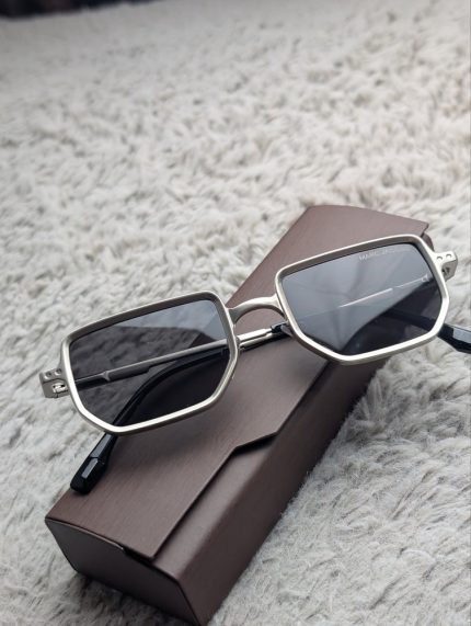 MARC JACOBS Silver Geometric Sunglasses