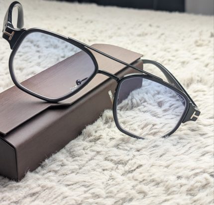 TOM FORD Black Double Bridge Glasses