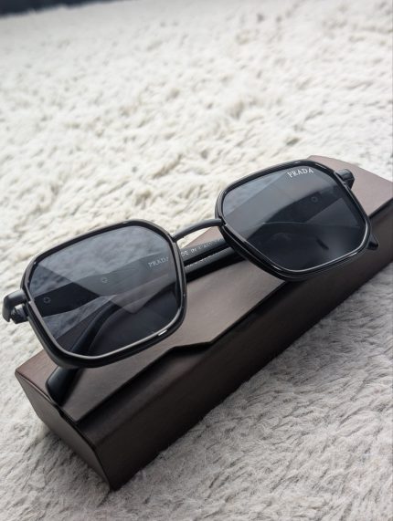 PRADA Black Square Sunglasses