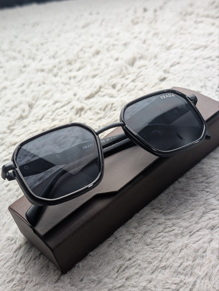 IMG_20261011_114234_606_result PRADA Black Square Sunglasses - Image 1