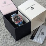 PAGANI DESIGN Automatic GMT Sports Watch with Two-Tone Bezel (Including Original Packaging & Guarantee Card)