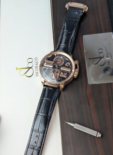 Jacob & Co. "The Godfather" Rose Gold-Tone Special Edition Watch