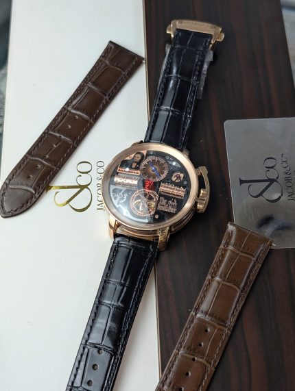 Jacob & Co. "The Godfather" Rose Gold-Tone Special Edition Watch