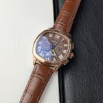 Cartier Rose Gold-Tone Open-Heart Watch with Brown Dial (Including Like Original Box Packaging)