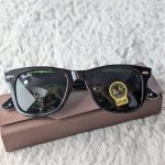 Ray-Ban Inspired Black Square G-15 Lens Sunglasses (Copy)
