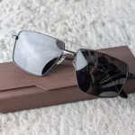 Premium Black and Metallic Double-Bridge Aviator Sunglasses