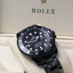 ROLEX All-Black Custom-Style Submariner Watch (Including Presentation Box)