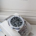 AUDEMARS PIGUET Stainless Steel Royal Oak Chronograph Style Watch (Including Presentation Box)