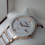 Rado Jubilé White Ceramic & Rose Gold-Tone Round Watch